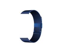 ZTE Watch GT Correa trenzada de metal con cierre a presión KRD45 Azul | Color: azul