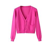 ZTFYKLIN 50 Cumpleaños Mujer Ropa Elegante Mujer Primavera Sudadera Mujer Elegante Chaqueta Mujer Amarilla Chaqueta Asimetrica Mujer Jersey De Rombos Mujer Blusas Mujer Invierno Regalos Chica 40 Años