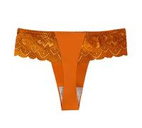 ZTFYKLIN Bragas Mujer Algodon Encaje De Sexy Transpirable Ahueca hacia Fuera Y Las Nalgas Breves Puras (C, XL) Microfibra Faraly Cintura Alta Maternidad Postparto Talle Alto Algodón Parte Abajo