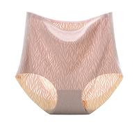 ZTFYKLIN Bragas Mujer Algodon Pantalones De Cintura Alta para Mujer, Interior Sin Costuras 5D, Glúteos Melocotón, Levantamiento, Mono (Red, XL) Braguitas Bikini Braga Brasileña Postparto 100