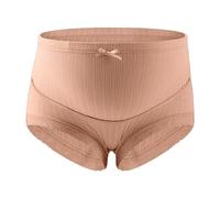 ZTFYKLIN Bragas Rojas De Maternidad Algodón por Encima/Debajo del Bulto, Interior con Ribete Encaje, Recuperación C M 5XL (Khaki, L) Braga Bikini Azul Ropa Navidad Alta Negra Brasileñas Mujer