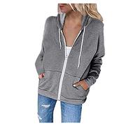 ZTFYKLIN Camiseta Mujer Ofertas Abrigo Invierno De Piel Abrigo De Marca Mujer Cazadora Mujer Forrada Chaqueta Vaquera Mujer Bordada Abrigo Largo Plumas Mujer Jersey Mujer Invierno Rebajas Xxl