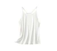 ZTFYKLIN Camiseta Sin Mangas Con Cuello En V Para Mujer Cam Is Ol E Tirantes Y Espalda Blusa (White, Xl) Blusas De Fiesta Camisetas Rockeras Body Lencero Mono Elegante Dresses For Men And Women