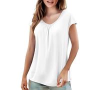 ZTFYKLIN Camisetas Manga Larga Mujer Women's Spring and Summer Loose Vest with Camisole Thin Design For Home Base Sports Sweatshirt Sleeveless Top Outerwear (White, XXXXXXL) Blusas De Algodon