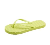 ZTFYKLIN Chanclas Brasileras Mujer Finas para Mujer, Sandalias Básicas De Goma Playa, Vacaciones Verano, Zapatillas Ducha (Green, 35) Comodas Zapatos Verano Flip Flop Sandalia Plana Huaraches
