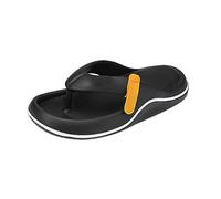 ZTFYKLIN Chanclas Brasileras Mujer Zapatos De Tela Vaquera Coreana Con Tacón Y Punta Cuadrada Abierta, Fondo Grueso Goma. (Black, 40) Sandalias Ortopédicas Invierno Cool Antideslizantes Bajo