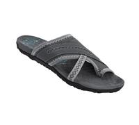 ZTFYKLIN Chanclas De Goma Sandalias con Soporte para El Mujer Cómodas Hebilla En Dedo del Pie (Grey, 43) Plataforma Calzado Verano 2026 Naturalista Blanditos Atadas Al Tobillo Minimalistas Ducha