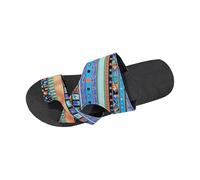 ZTFYKLIN Chanclas De Mujer Sandalias Playa para Mujer, Zapatillas Casuales Huecas, Zapatos Planos, (Blue, 41) Sandalia Barefoot Veganas Boda Plata Negras Plataforma Calzado Verano 2026 Confort