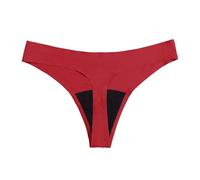 ZTFYKLIN Cuecas Mulher Algodão Bañador Fisiológico Menstrual para Mujer, A De Fugas, Bikini 4, Interior (Red, L) Tangas Graciosos Mujer Bragas Seda Hielo Encaje Princesa Feas Postparto Rejilla
