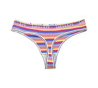 ZTFYKLIN Cuecas Mulher Algodão Logo De Personalizado, Tangas A Rayas Cintura, Bikini Personalizadas, Interior Mujer, Bragas, Tanga Algodón (C, M) Brasileñas Mujer Bragas Deportivas Menstruales