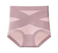 ZTFYKLIN Cuecas Mulher Algodão Máxima Comodidad, A De Y, Cintura Alta, (Pink, XXL) Bragas Faja 100 Algodon Mujer Gigantes Broma Antifugas Orina Bikini Braga Alta Panties Termicos Braguitas