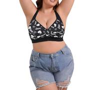 ZTFYKLIN Front Closure Breathable Bra Comfortable Convenient No Wire Anti Sagging Sujetadores Pegamento (Black, 85C) Sujetador Sin Aros Relleno Reductor con Espalda Descubierta Mujer Comodo