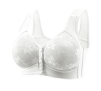 ZTFYKLIN Interior Femenina Moderna E Informal para Mayores, Cómoda Y Agradable La Sujetadores Danza Oriental (White, 48) Sujetador Adhesivo Sin Tirantes Selene Mujer Deportivo Reductor con