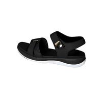 ZTFYKLIN Sandalias Comodas Mujer Casual Slope Bottom Zapatos De Pendiente Verano Con Black, 42 Menorquinas Plataforma Griegas Agua Para Caminar Dedo Plantillas Extraibles Zapatillas Persona