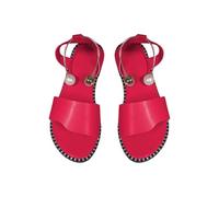 ZTFYKLIN Sandalias Verano Women Shoes Adult Female Long Slipper Socks For Summer Solid Color Casual Toe Flat Soft Indoor (Red, 43) Agua Mujer Marrones Blancas Vestir Zapatos 2026 Plata Planas