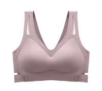 ZTFYKLIN Sujetador Deportivo Anticaída para Mujer Sujetadores A La Cintura (Rose Gold, M) Adhesivo Push Up Alto Impacto Aros Relleno Sin con Lactancia Dim Deportivos Tirantes Reductor Espalda