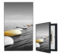 ZTGL Cuadro Electrico Tapa Contadores Caja Decorativos Modernos, OcultacióN De Medidor Decorativa, Caja De Medidor EléCtrico, MultifuncióN, Gabinete con Cubierta For Caja De Fusibles,D,40x50cm