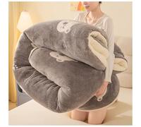 ZTGL Edredón Nórdico con Borreguito, EdredóN Invierno Cachemira Cálido, Esponjosos Invierno Manta de Lana Cama Doble, Núcleo Colcha Terciopelo de Cordero Edredón Suave Grueso A, 180×220cm/4kg