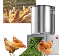 ZTGL Picadora Verduras Comercial, Trituradora De Forraje Comercial, Corte RáPido De 3500 RPM, Acero Inoxidable Espesado, para Procesar Alimento De Pollos Y Patos,1200W