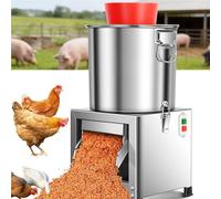 ZTGL Procesadora De Alimentos para Aves Y Trituradora, Picador EléCtrico De Verduras, 50-120 Kg/H, Acero Inoxidable Espesado, para Una AlimentacióN Animal Eficiente,1800W