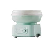 ZTHYSHOZ Máquina de algodón azucarado Máquina de algodón azúcar for el hogar, Mini máquina Comercial Completamente automática Hecha a Mano(Green)