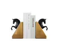 ZTHYSHOZ Sujetalibros Arte Sujetalibros Home Decorative Resin Minimalism Bookends, Bookend Supports, Animal