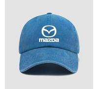 ZTLQ Ajustable Coche Gorra de Béisbol para Mazda CX-3,Sombrero Algodón para Unisex Béisbol,Protección UV Altamente Transpirable,Emblema del Coche Gorras y Gorros de automoción,H