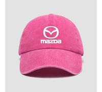 ZTLQ Ajustable Coche Gorra de Béisbol para Mazda CX-50,Sombrero Algodón para Unisex Béisbol,Protección UV Altamente Transpirable,Emblema del Coche Gorras y Gorros de automoción,D