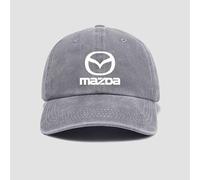 ZTLQ Ajustable Coche Gorra de Béisbol para Mazda CX-60,Sombrero Algodón para Unisex Béisbol,Protección UV Altamente Transpirable,Emblema del Coche Gorras y Gorros de automoción,E