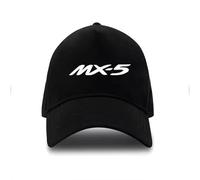 ZTLQ Ajustable Coche Gorra de Béisbol para Mazda MX-5 RF,Sombrero Algodón para Unisex Béisbol,Protección UV Altamente Transpirable,Emblema del Coche Gorras y Gorros de automoción,A