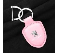 ZTLQ Llavero de Coche para Peugeot 208 207 206 2008, Llavero de Metal para Coche, Llavero para Hombres y Mujeres Robusta y Duradera Accesorios para Tus Llaves Llavero antipérdida,Pink