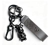 ZTLQ Llavero de Coche para Peugeot 208 3008 301, Llavero de Metal para Coche, Llavero para Hombres y Mujeres Robusta y Duradera Accesorios para Tus Llaves Llavero antipérdida,F