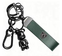 ZTLQ Llavero de Coche para Peugeot 208 3008 301, Llavero de Metal para Coche, Llavero para Hombres y Mujeres Robusta y Duradera Accesorios para Tus Llaves Llavero antipérdida,G