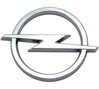 ZTLQ Pegatina con Logotipo de Coche Cromado para Opel Adam, Calcomanía de Metal en 3D Autoadhesiva Emblema Insignia Sticker