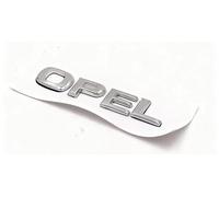 ZTLQ Pegatina con Logotipo de Coche Cromado para Opel, Calcomanía de Metal en 3D Autoadhesiva Emblema Insignia Sticker