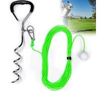 ZTMHRG Herramienta de práctica de Golf, Entrenador de Swing de Cuerda de Golf Que no Necesita ser levantada para Principiantes Que practican Swing en el Patio Trasero