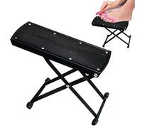 ZtohPyo Reposapiés de pedicura, soporte de pedicura ajustable de altura de 6 posiciones, reposapiés antideslizante resistente para pedicuras fáciles en casa, no más agacharse o estirarse.