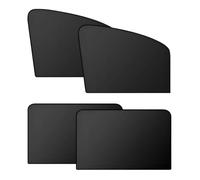 Ztolbriy 4 Parasoles Magnéticos para Coche - Protección Lateral UV | para Bebés & Privacidad | Instalación Fácil | Apto para Todos los Vehículos