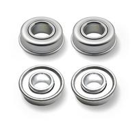 Ztolbriy Rodamientos de rueda 4 piezas 12.7 x 28.5 x 11mm, rodamientos de bolas para cortadoras de césped y tractores de jardín, rodamientos de repuesto para Honda MTD Hayter Snapper, Rodamientos de