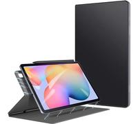 ZtotopCase Funda para Samsung Galaxy Tab S6 Lite 10.4 Pulgadas 2024/2022/2020, Parte Posterior Magnética Inteligente Ultradelgada con Soporte Incorporado de Pencil,Negro