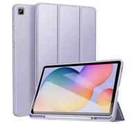 ZtotopCases for 2024/2022/2020 Galaxy Tab S6 Lite 10.4"""" Case with Pen Holder Auto Wake/Sleep PU Lightweight Trifold Stand Folio Cover for S