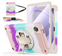 ZtotopCases for Samsung Galaxy Tab A9+ / A9 Plus 11'' 2023 (SM-X210/X216/X218) Shockproof Hard Duty Case with Screen Protector+360 Rotating