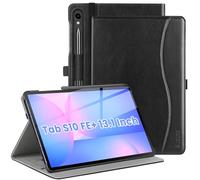 ZtotopCases Tela sottile per Samsung Galaxy Tab S10 FE + 10,9 "2025 Modello - copertina di protezione leggera con veglia automatica, angoli rinforzati e ritagli di precisione/Nero