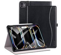 ZtotopCases Funda para iPad Pro 13 Pulgada 2024 (7ª generación), Funda de PU Premium de Piel Sintética con Modo Automático de Reposo/Actividad para iPad Pro 13 Pulgada, Negro