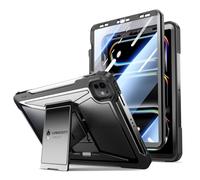 ZtotopCases Funda para iPad Pro 13 pulgadas 7ª 2024/Pro 12.9 pulgadas 6ª/5ª/4ª generación 2022/2021/2020, Funda Protectora Resistente con Protector Pantalla y Soporte Pencil para iPad Pro 13(m4),Negro