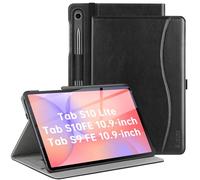 ZtotopCases para Samsung Galaxy Tab S10 FE 2025/S9 FE 2023 10,9 Pulgadas/S9 2023/S8 2022/S7 2020 11 Pulgadas, Funda con Soporte Multiángulo, Auto Wake/Sleep y PortaLápices, Negro