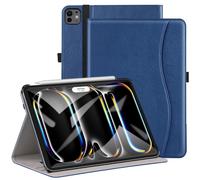 ZTOTOPCASS para el nuevo iPad Pro 11 pulgadas Case 2024 5th Generation (M4) Cubierta inteligente de cuero PU premium con ngulos de vista mltiple de