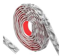 ztowoto 300cm Flexible Molduras Decorativas Para Pared- Autoadhesivo Molduras Decorativas Pared, Impermeable Molduras PatróN Vintage 3d, Moldura Para La DecoracióN Del Hogar (Plata-2cm)