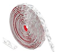 Ztowoto 600cm Flexible Moldura Decorativa Para Pared - Autoadhesivo, Impermeable, Patrón Vintage 3D, Para La Decoración Del Hogar (Blanco Con Plata-2cm)