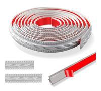 ztowoto Molduras Decorativas Para Pared PatróN Vintage 3d-Flexible, 2cm-Plata